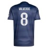 Camisola Real Madrid Valverde 8 Homen Equipamento 2ª 2025-26